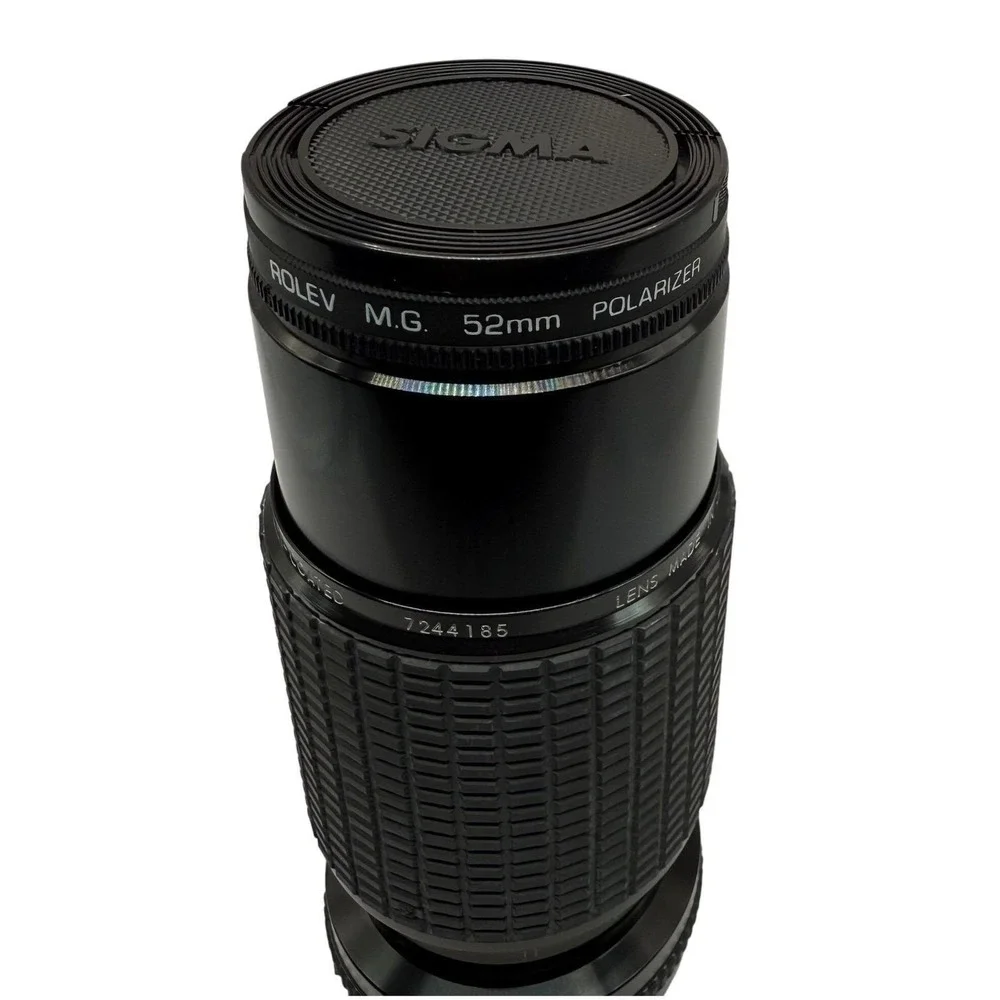 Sigma Zoom-Master 70-210 f/4-5.6 for Nikon - Made in Japan-Case‎ & Filter
